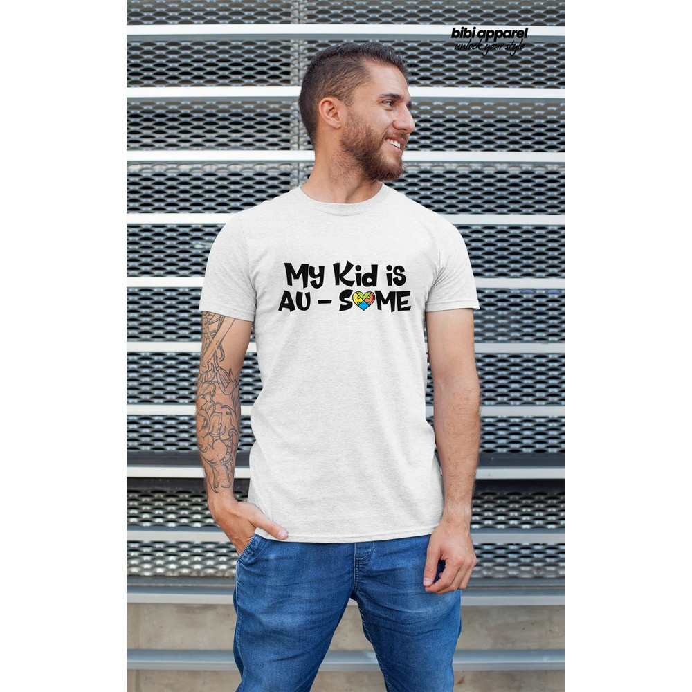 Autism Awareness Shirt My Kid is Au-Some Autism Cousin Autism Walk Awesome Cuz Acceptance - 2.jpg