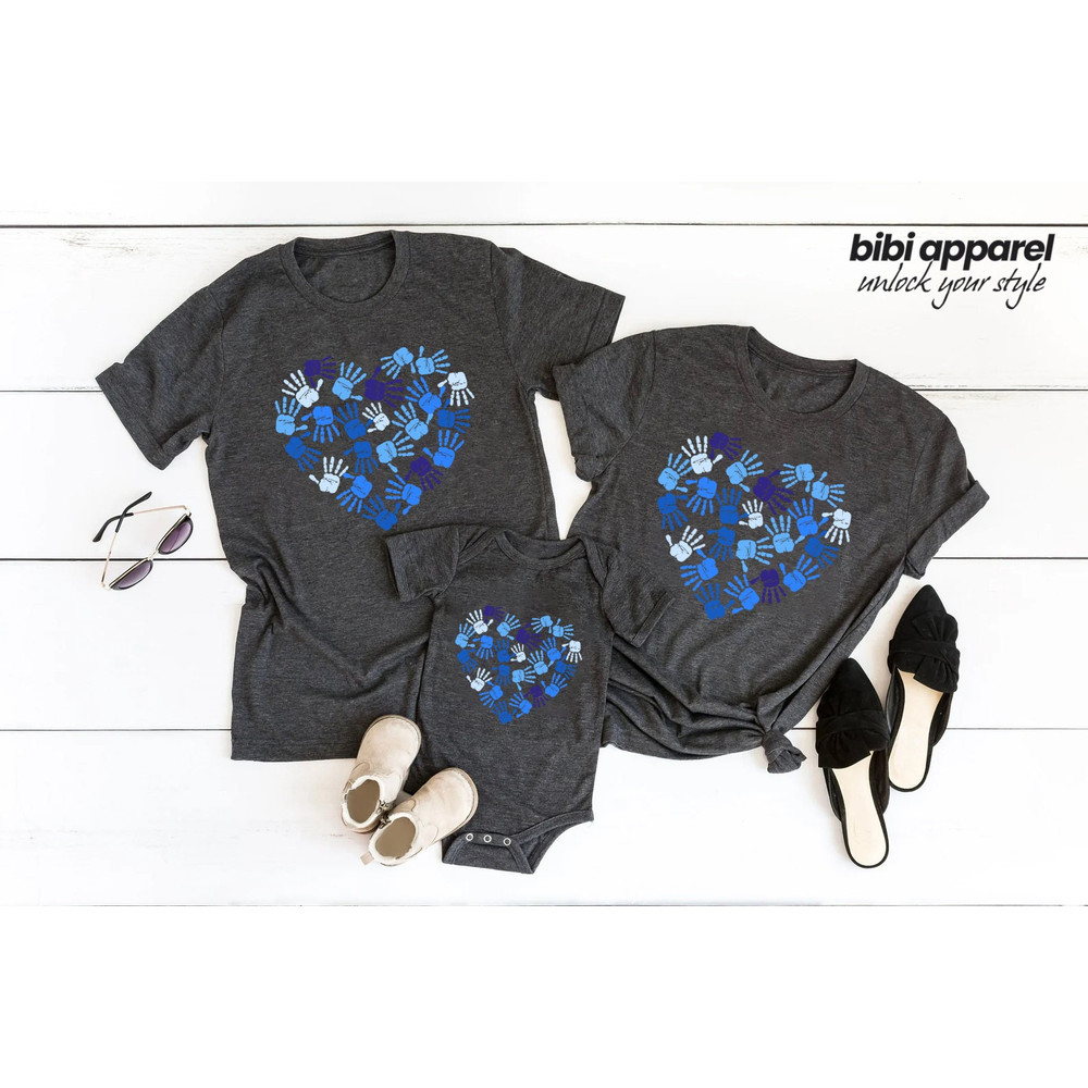 Autism Heart T-Shirt, Autism Aware Shirt, Autism Shirt, Gift For Autism, Autism Awareness Gift, Autism Support Shirt - 1.jpg