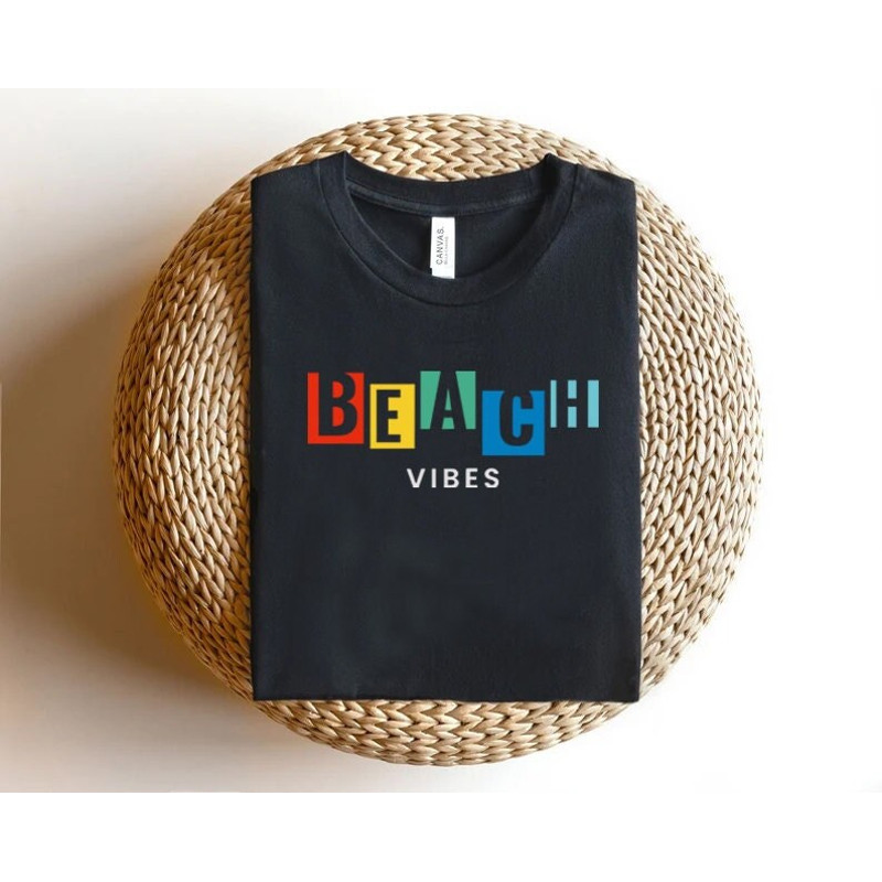 Beach vibes shirt, beach vibes, Vacation mode, Vacation shirt, camper shirt, Road trip shirt, Cruise shirt, Flight shirt, Adventure shirt, - 1.jpg