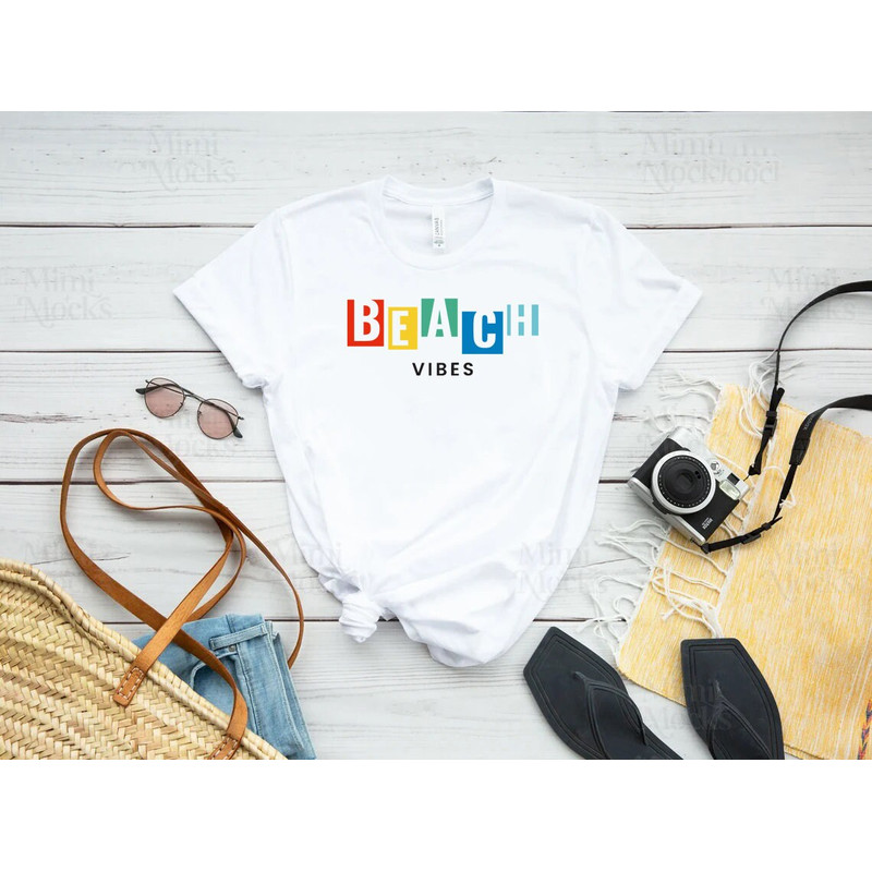 Beach vibes shirt, beach vibes, Vacation mode, Vacation shirt, camper shirt, Road trip shirt, Cruise shirt, Flight shirt, Adventure shirt, - 3.jpg