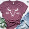 Boho Cow Skull Shirt, Wild west Shirt, Western Graphic Tee, Cowgirl Shirt, Bull Skull Shirt, Southwest Shirt, Western Clothing - 1.jpg