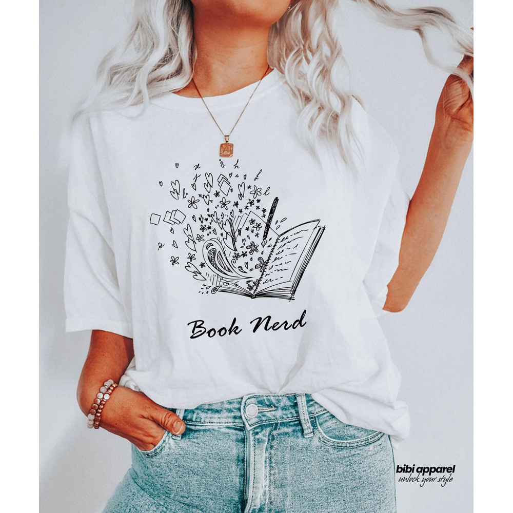 Book Nerd Shirt, Book Lover Shirt, Reading Shirt, Librarian Shirt, Bookworm Shirt, Book Nerd Sweatshirt, Teacher Shirt, Gift For Book Lover - 1.jpg