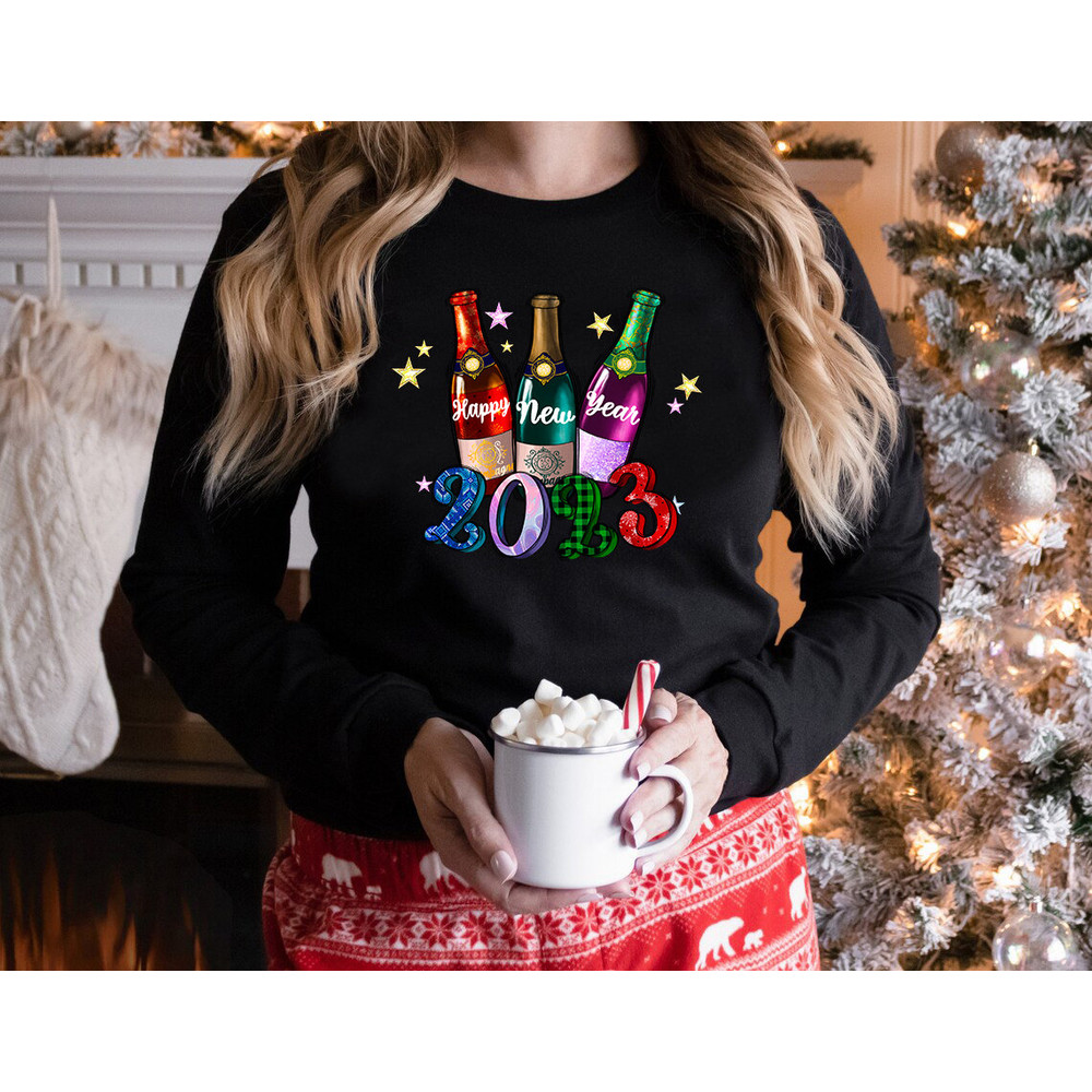 Cheers 2023 Shirts, Happy New Year 2023 Shirt, Family Matching, New Years Shirt, Cheers to 2023, Christmas Shirt, New Year, 2023 - 2.jpg