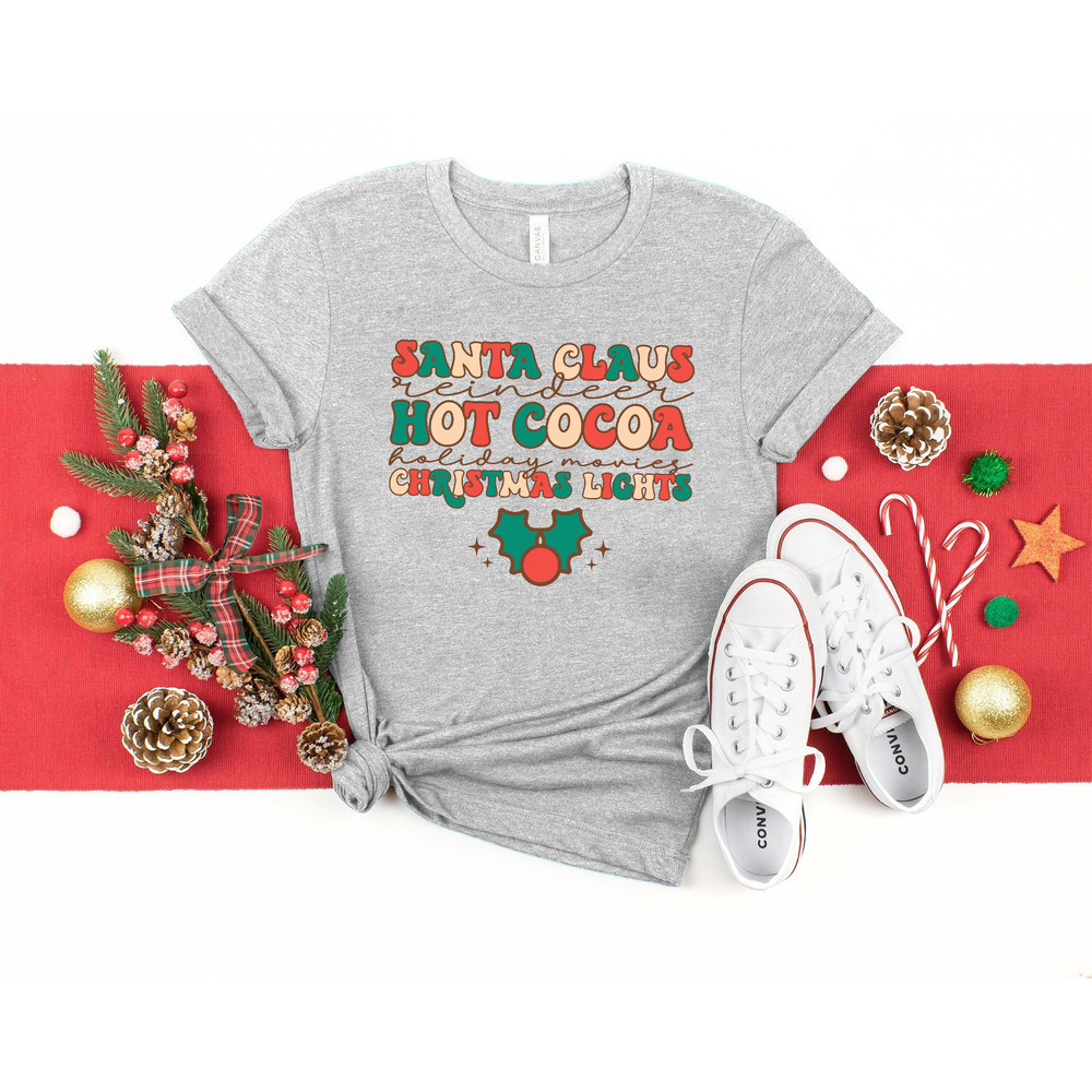 Christmas Cocoa Sweatshirt, christmas lights, Hot Cocoa Shirt, Christmas Light Tee, christmas Sweatshirt, santa sweatshirt, Christmas party - 4.jpg