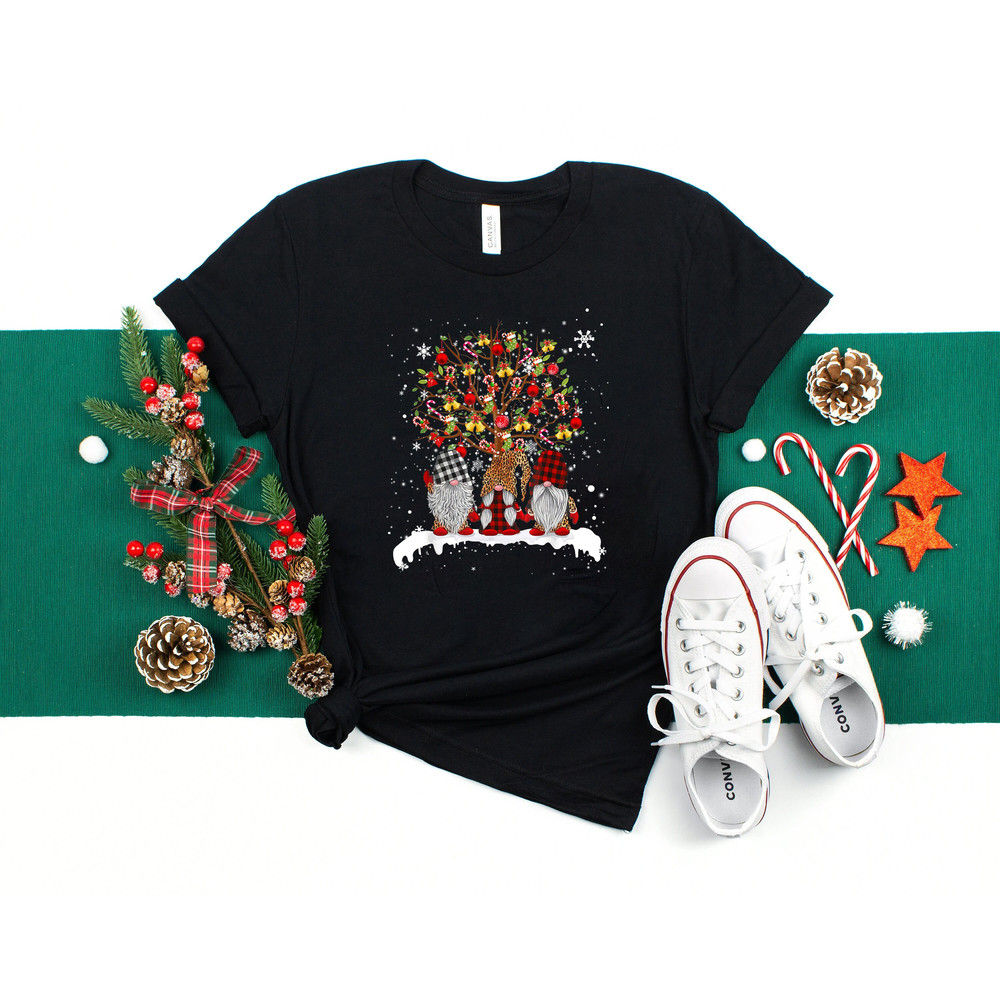 Christmas Gnomes, Christmas tree shirt, buffalopaid shirt, leopard print, Christmas Light tee, christmas snow globe, christmas gnomes tee, - 2.jpg