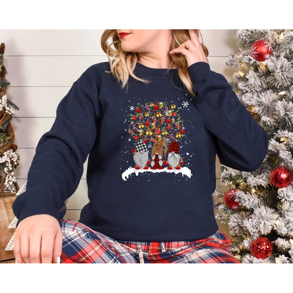 Christmas Gnomes, Christmas tree shirt, buffalopaid shirt, leopard print, Christmas Light tee, christmas snow globe, christmas gnomes tee, - 3.jpg