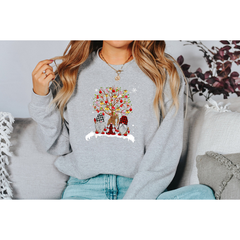Christmas Gnomes, Christmas tree shirt, buffalopaid shirt, leopard print, Christmas Light tee, christmas snow globe, christmas gnomes tee, - 5.jpg