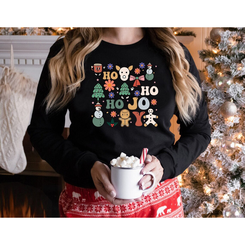 Christmas shirt, Christmas sweatshirt, christmas doodle, Christmas Squad, gingerbread shirt, snowman shirt, Family Christmas, - 1.jpg