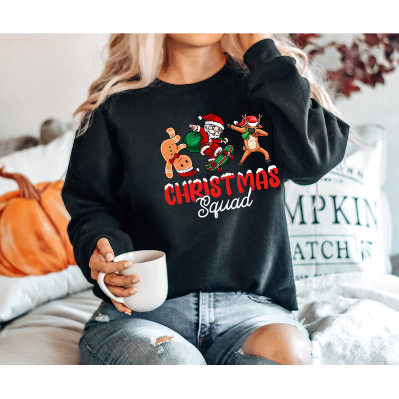 christmas squad, christmas crew, christmas believe, most wonderful time, gingerbread shirt, santa shirt, reindeer shirt, Christmas shirt, - 1.jpg