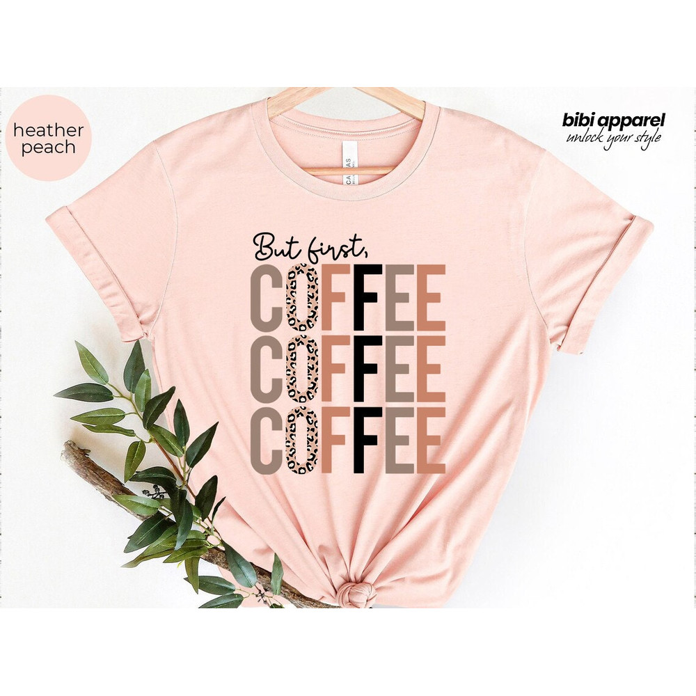 Coffee Coffee Coffee, Coffee Queen Shirt, Coffee Lover Shirt, Coffee Shirt Women's, Funny Coffee Shirt, Coffee Tee, Gift for Wife - 1.jpg