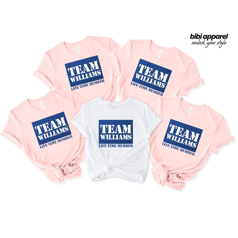 Custom Family Shirt - Team Smith , Shirt for family, Family shirt, Family gathering tee, Family Name shirt, Family trip shirt, Family shirts - 2.jpg