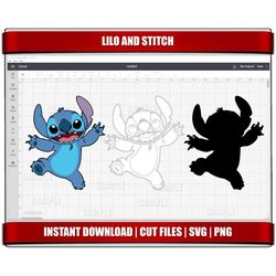 lilo and stitch svg, instant download, lilo and stitch for cricut svg, digital birthday party svg png, lilo and stitch c