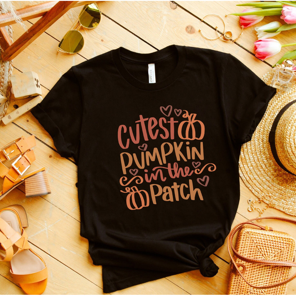 cutest pumpkin, in the patch, coolest pumpkin, pumpkin patch tee, pumpkin patch, Halloween shirt, Halloween sweatshirt, Thanksgiving shirt, - 4.jpg