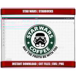 star wars starbucks svg, mandalorian svg, grogu svg, baby yoda svf instant download, png clipart svg, cricut cut files,