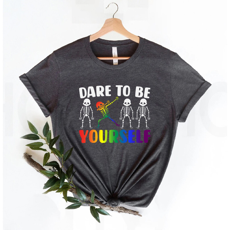 Dare to be yourself shirt, LGBT Shirt, neurodiversity shirt, Love is Love Shirt, autism mom, autism shirt, autism acceptance, autism mom - 4.jpg