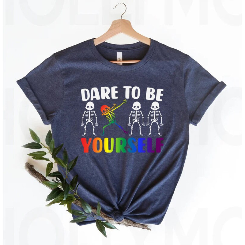 Dare to be yourself shirt, LGBT Shirt, neurodiversity shirt, Love is Love Shirt, autism mom, autism shirt, autism acceptance, autism mom - 5.jpg