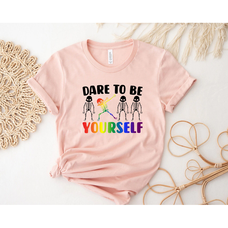Dare to be yourself shirt, LGBT Shirt, neurodiversity shirt, Love is Love Shirt, autism mom, autism shirt, autism acceptance, autism mom - 6.jpg