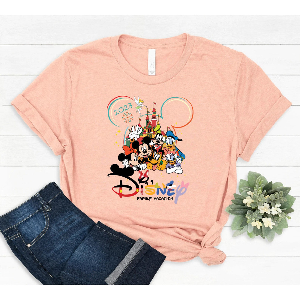 Disney family vacation 2023 shirt, disney vacation, disney trip shirt, disney group shirt, disney squad shirt, magic kingdom shirt, Disney - 1.jpg