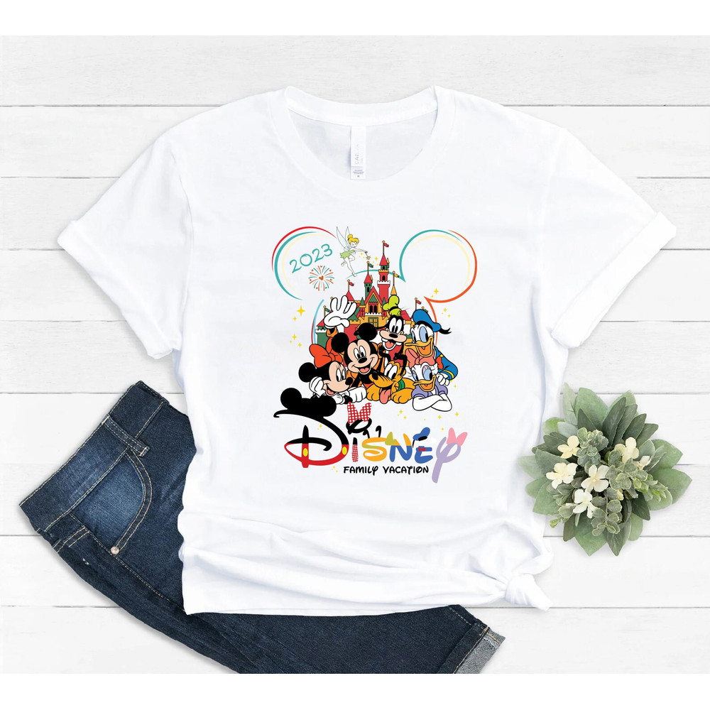 Disney family vacation 2023 shirt, disney vacation, disney trip shirt, disney group shirt, disney squad shirt, magic kingdom shirt, Disney - 4.jpg