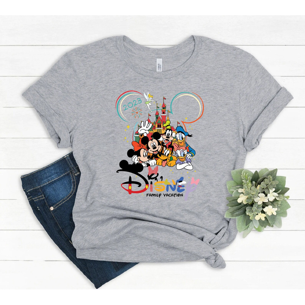 Disney family vacation 2023 shirt, disney vacation, disney trip shirt, disney group shirt, disney squad shirt, magic kingdom shirt, Disney - 5.jpg