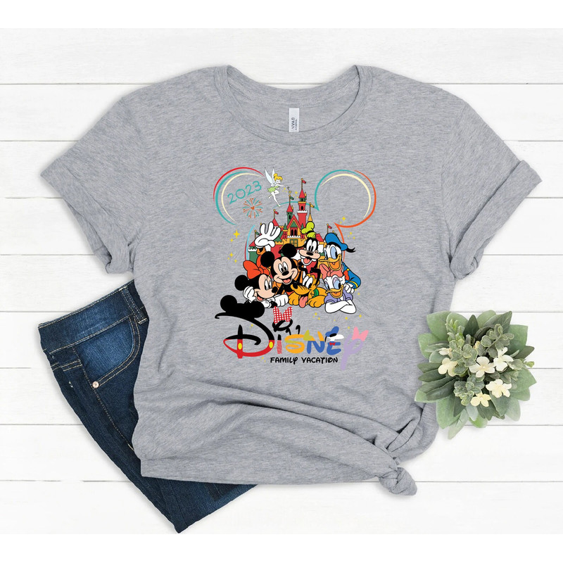 Disney family vacation 2023 shirt, disney vacation, disney trip shirt, disney group shirt, disney squad shirt, magic kingdom shirt, Disney - 5.jpg
