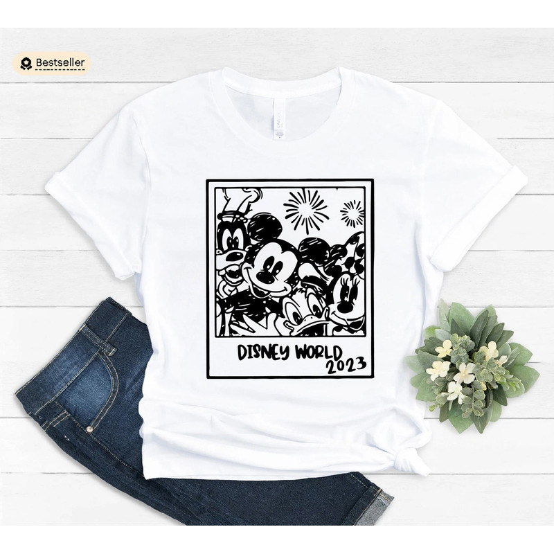 Disney World Shirt For Groups 2023, disneyworld shirts, disney portrait, Mickey Silhouette, disney family shirts, disney squad shirt, - 1.jpg