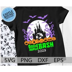 oogie boogie bash 2023 shirt svg, mickey halloween party svg, boo bash halloween svg, mickey ghost, oogie png shirt, hal