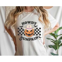 Howdy Pumpkin Png, Fall Sublimation Design, Halloween PNG Sublimation File for Shirt Design, Western Halloween png, Pump