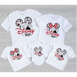2023 disney trip shirt,custom mickey minnie, disneyland shirts, disney matching, disney bound shirt, disney birthday,dis