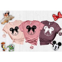 matching family vacation shirt 2023, castle in mickey and minnie heads shirts 2023, 2023 disney squad shirt, disney trip