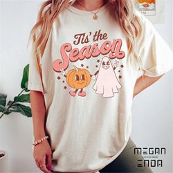 tis the season to be spooky shirt t-shirt, spooky shirt, halloween shirt, halloween party shirt, funny halloween tee, co