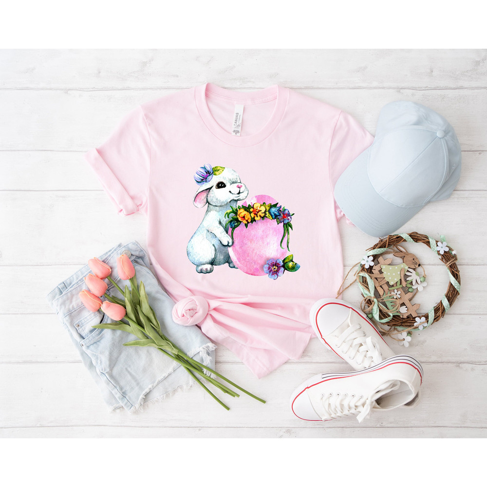 Easter egg rabbit lover shirt, Egg Shirt, Rabbit Lover Shirt, Rabbit Lover Gift, Kids Easter Shirt, easter shirt, bunny shirt, easter day - 4.jpg