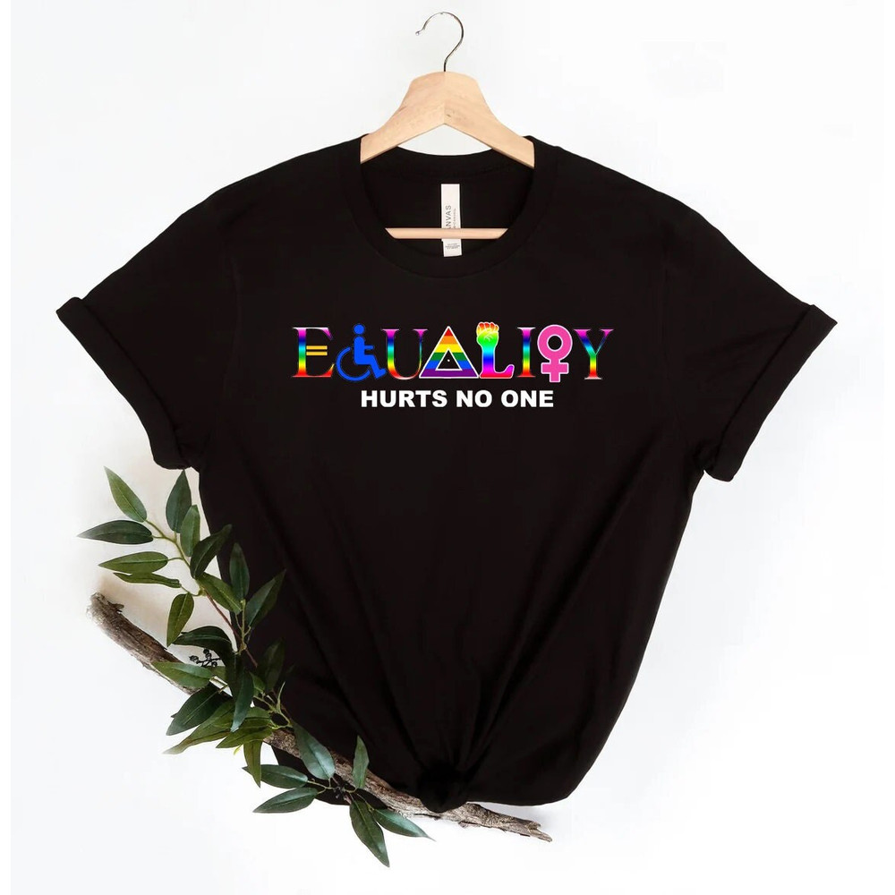 Equality hurts no one shirt, Equality, Pride Shirt, Anti racism,Gender equality, Black lives matter, activist shirt, Love, Pride Month, - 1.jpg