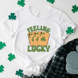 feeling lucky shirt, st paddys day shirt, saint patricks day