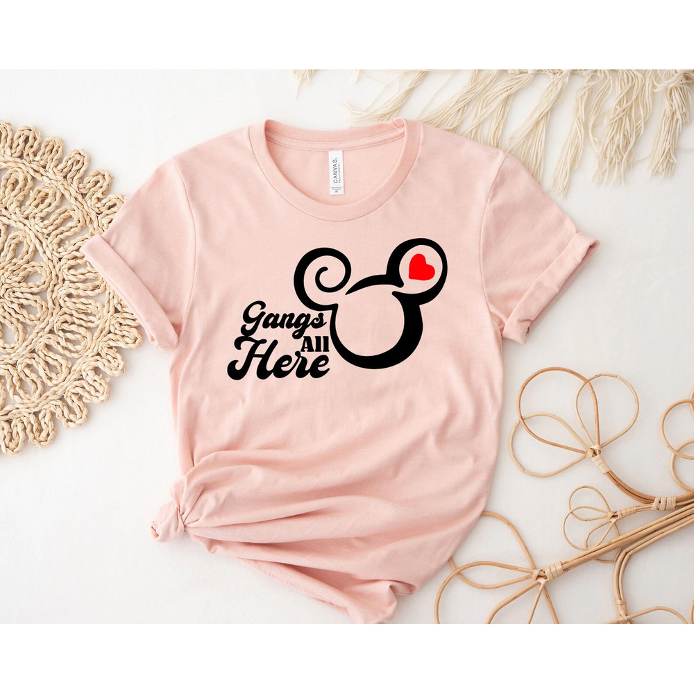 Gangs all here shirt, Disneyworld Shirt, Mickey Mouse Shirt, disney couples shirt, disney family shirt,Gangs All Here shirt, Disney shirt - 2.jpg