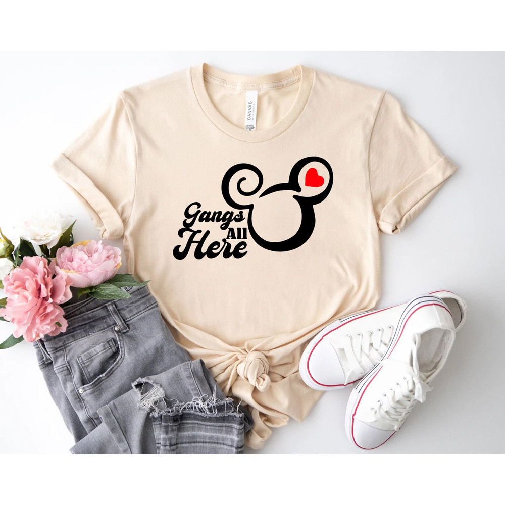 Gangs all here shirt, Disneyworld Shirt, Mickey Mouse Shirt, disney couples shirt, disney family shirt,Gangs All Here shirt, Disney shirt - 3.jpg
