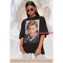 RETRO Photo of BRAD PITT 90s Vintage Homage Unisex T-shirt, Retro 90s Aesthetic Tees Shirt, Once Upon A Time Unisex T-Sh