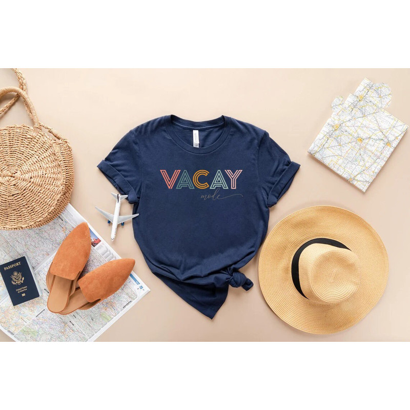 Girls trip shirt, Girls vacation shirt, Family trip shirt, Funny travel shirt, Vacation mode, Family vacay shirt, Vacation shirt, - 3.jpg