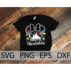 disneyland christmas trip svg, minnie christmas, christmas trip cut files, minnie castle, christmas castle, minnie head,