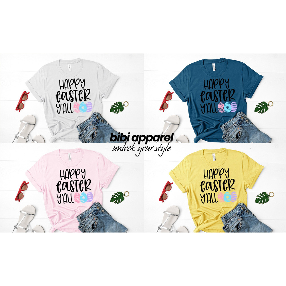 Happy Easter you all, Easter Shirt ,Easter Follow the Bunny, Shirt, Rabbit Shirt , Bunny Shirt , Rabbit Lover Gift , Easter Shirt , - 2.jpg