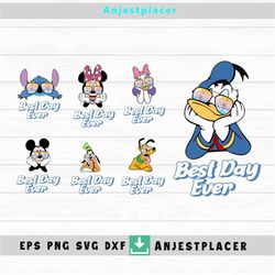 best day ever svg,  bundle, cartoon svg, cricut file, clipart, svg, png, eps, dxf