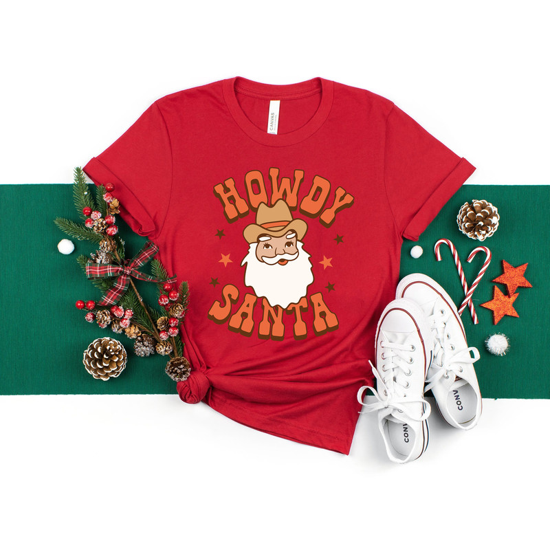 Howdy Santa Shirt, howdy, Retro Santa Shirt, Christmas Shirt, Cowboy Santa Shirt, Funny Shirt, Holiday Shirt, christmas sweatshirt, - 3.jpg