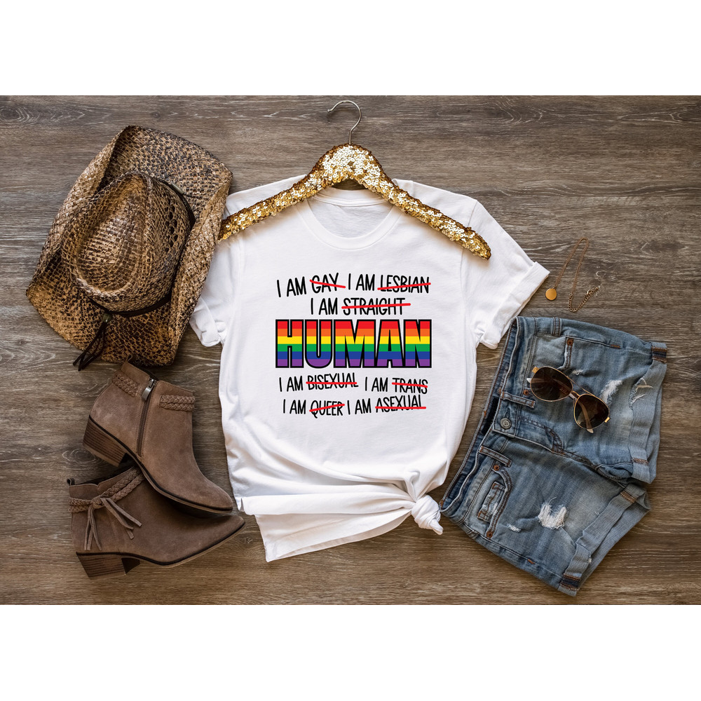 I am Human Shirt, Equality Shirt, Human Rights Shirt, Lgbt Shirt, Be Kind Shirt, Protest Shirt, Gay Pride Shirt, Civil Rights Shirt - 6.jpg