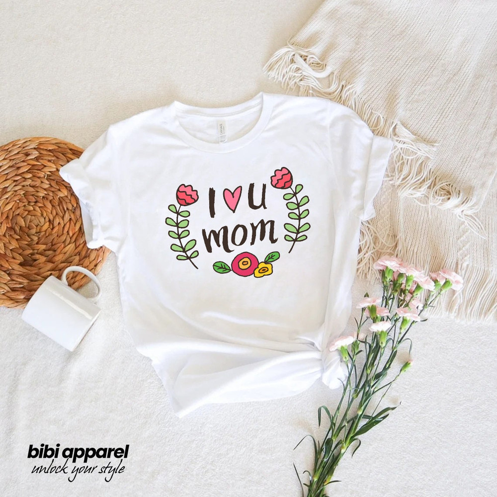 I Love You Mom Shirt, Mom Shirt, Love you mom shirt, Mom Heart Shirt, Mother Shirt, love you mommy shirt, Cool Mom Shirt, Mother's day shirt - 2.jpg