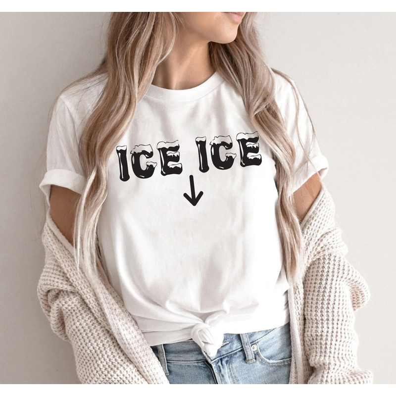 Ice Ice shirt, Ice Ice Baby, pregnancy sweatshirt , Pregnancy Reveal, New Mom Gift, baby shower gift, Mothers Day Shirt, mother's day gift, - 4.jpg
