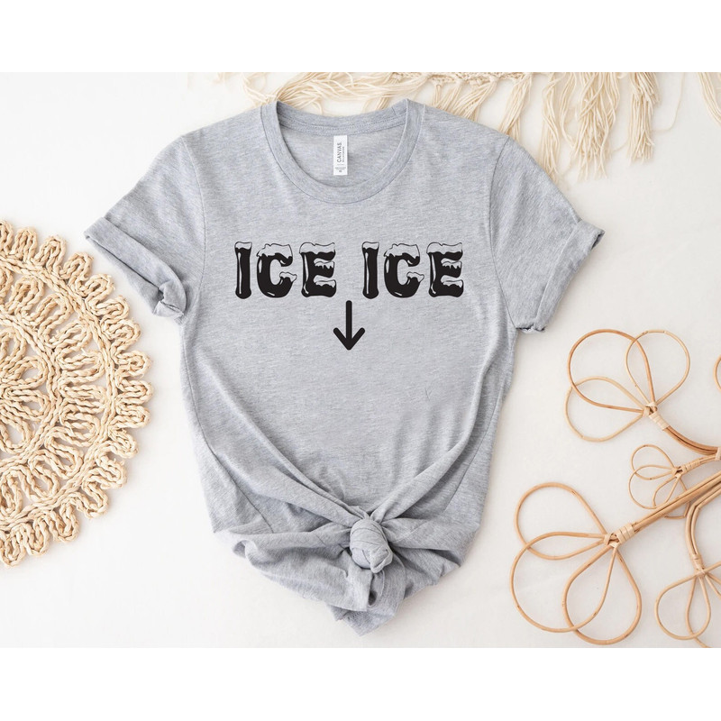 Ice Ice shirt, Ice Ice Baby, pregnancy sweatshirt , Pregnancy Reveal, New Mom Gift, baby shower gift, Mothers Day Shirt, mother's day gift, - 5.jpg