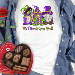 its mardi gras yall gnome shirt, mardi gras gnome tee, mard