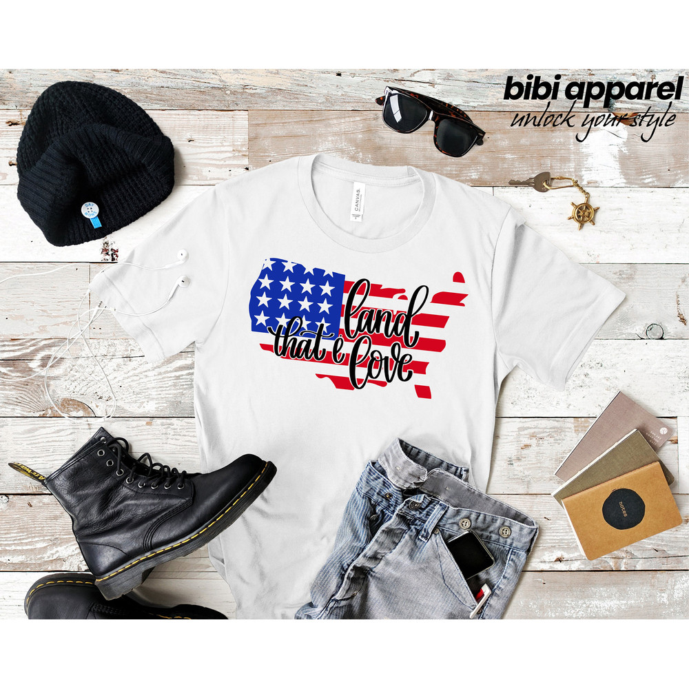 Land that i love shirt , 4th of July Shirts, Patriotic Shirt, American Flag Shirt, 4th of July, Merica Shirts - 1.jpg
