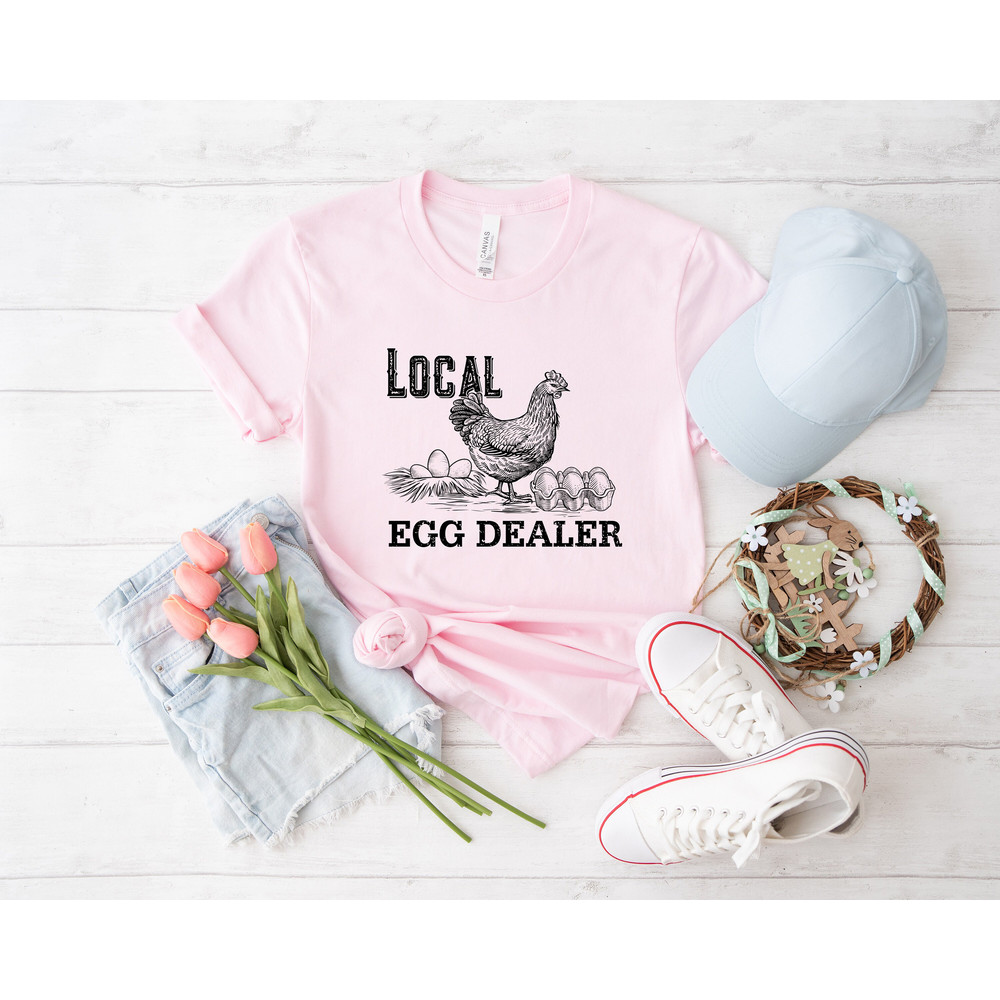 Local Egg Dealer shirt, Egg Shirt, easter shirt, Christian Shirt, Rabbit Lover Shirt, Rabbit Lover Gift, Kids Easter Shirt, bunny shirt, - 4.jpg