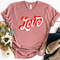 Love shirt, Retro Love shirt, valentine shirt, valentines day shirt, Valentine Tshirt, couples sweaters, xoxo, gnome with hearts, valentine - 3.jpg